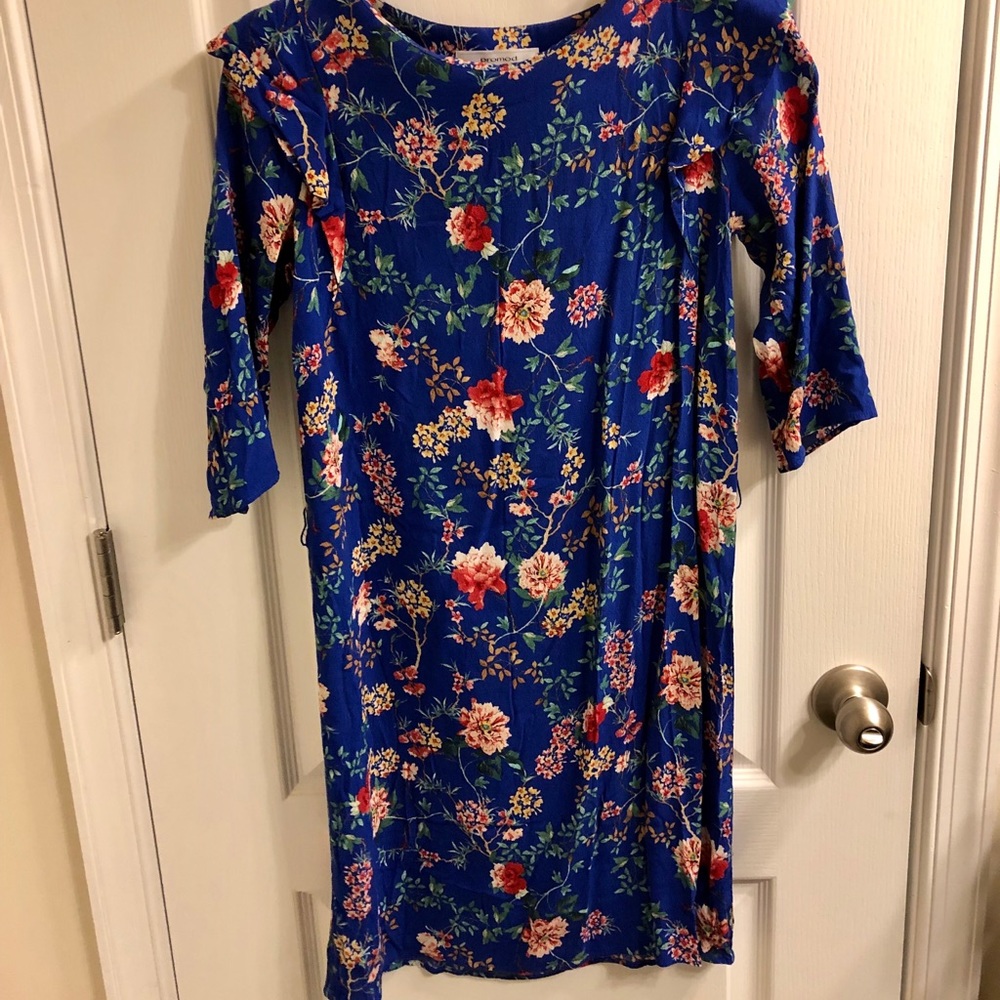 French Vintage Floral Dress
